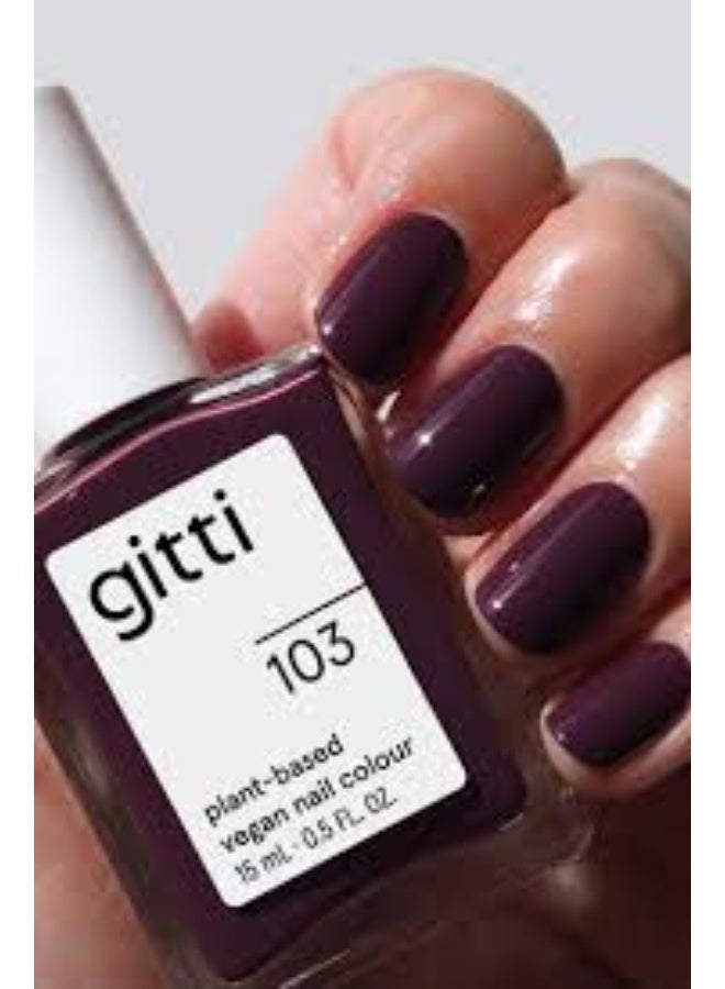 gitti no. 103 Nail Polish 15ml - Image 3